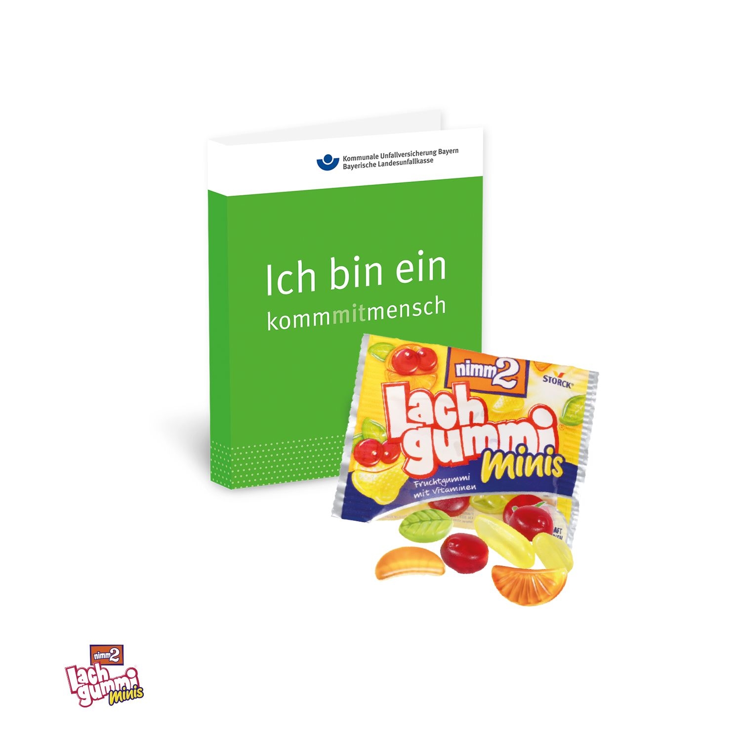 CD91613-01Werbe-Klappkarte mit nimm2 Lachgummi minis_ nimm2 Lachgummi