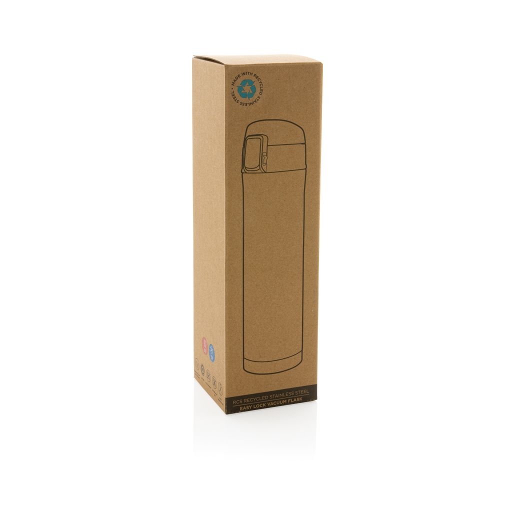 XDP435.50-1Easy Lock Vakuum-Flasche aus RCS recyceltem Stahl_ schwarz