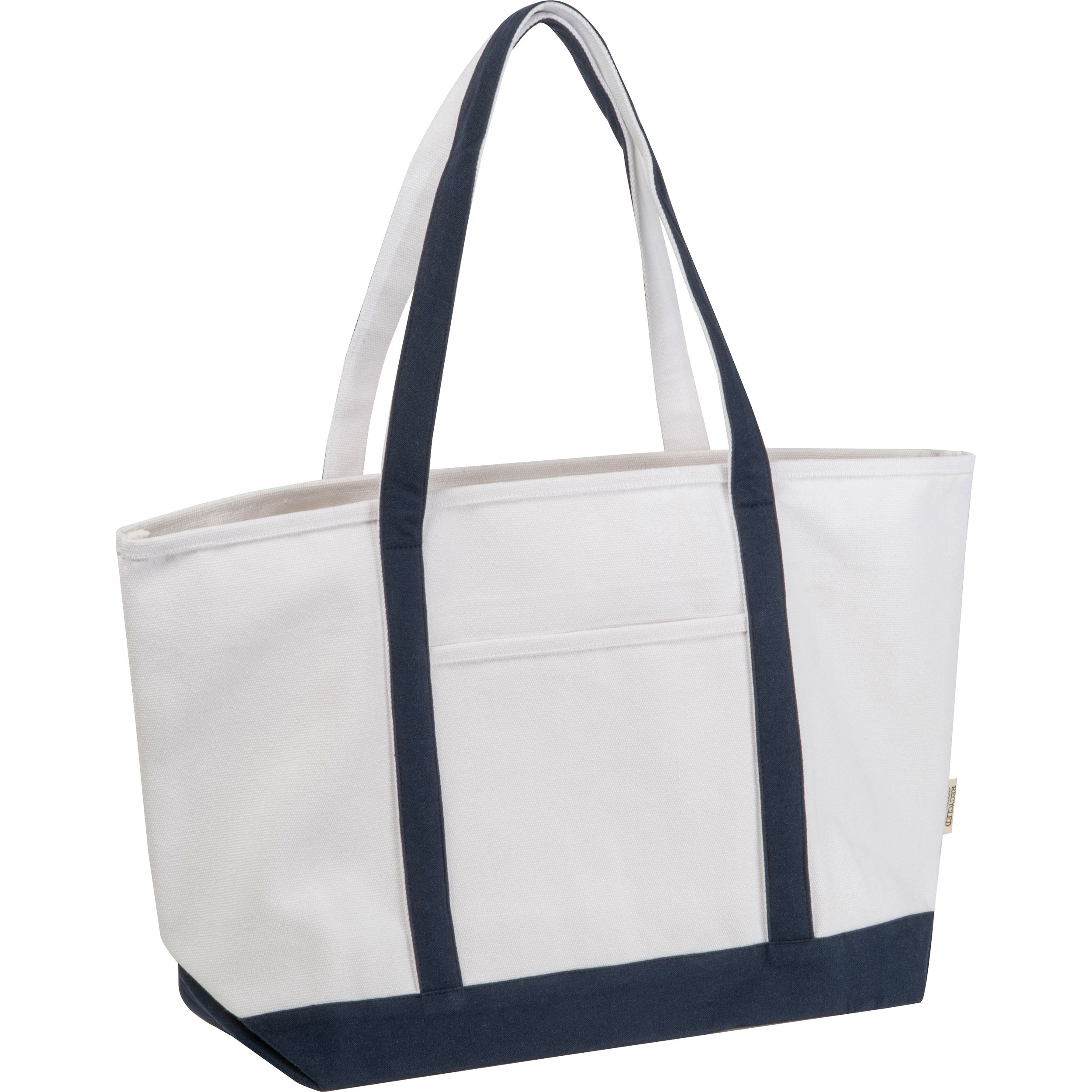 MA65198Grosse Tragetasche aus recycelter Baumwolle