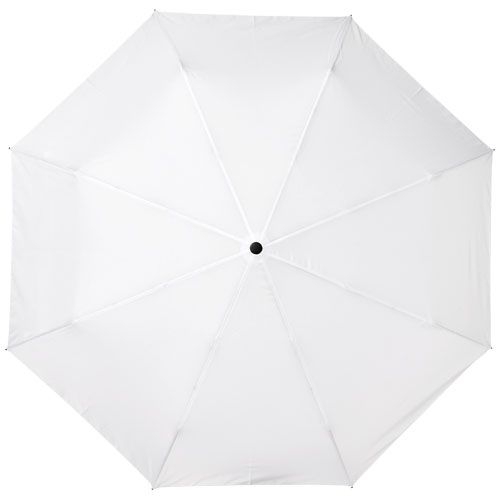PF109400-2Alina 23_ Automatikschirm aus recyceltem PET-Kunststoff_ weiss