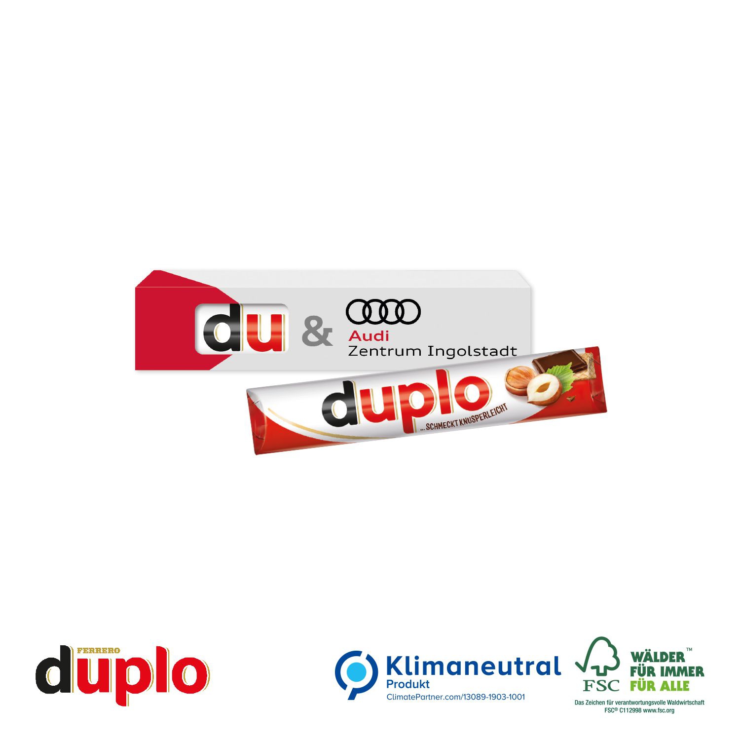 duplo 1er als Werbeartikel
