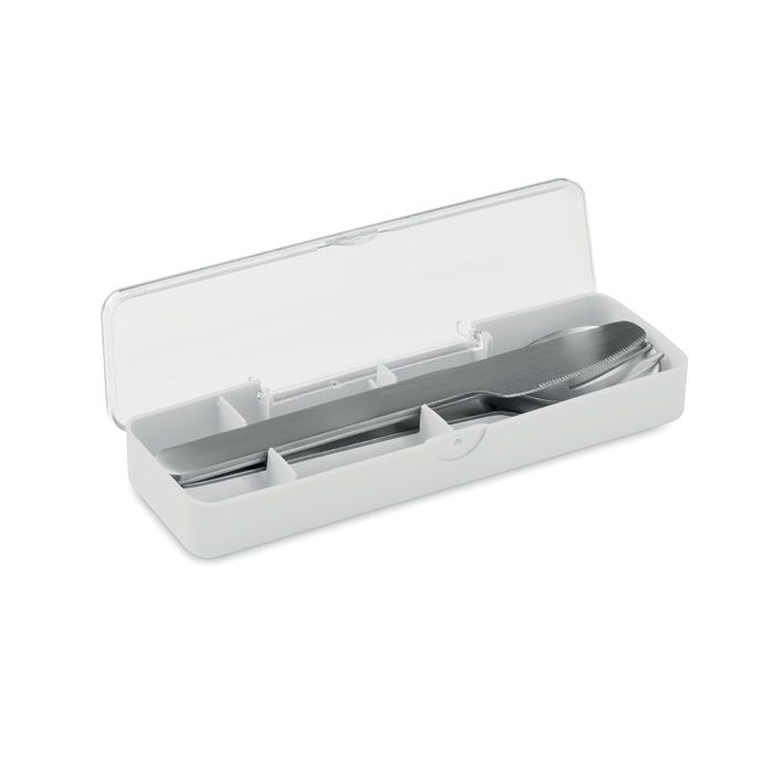 MO2677-06Mesteck Besteck-Set Edelstahl_ weiss
