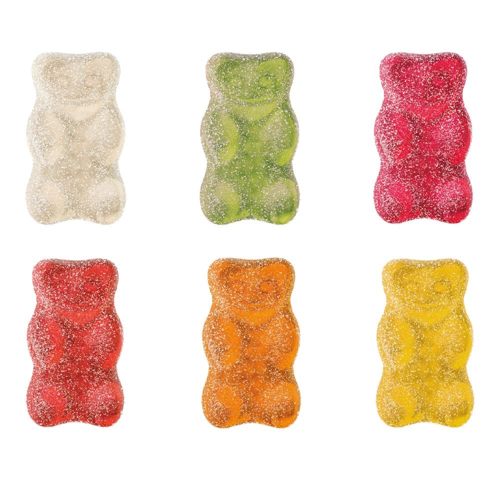 SW0743-1HARIBO Goldbaeren Die Sauren Werbetuete_HARIBO Goldbaeren Die Sauren_ weisse Folie