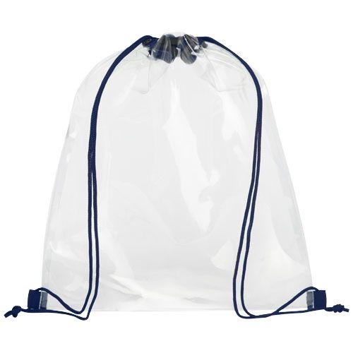 PF120086-5Lancaster Premium Turnbeutel 5L_ navy_transparent klar