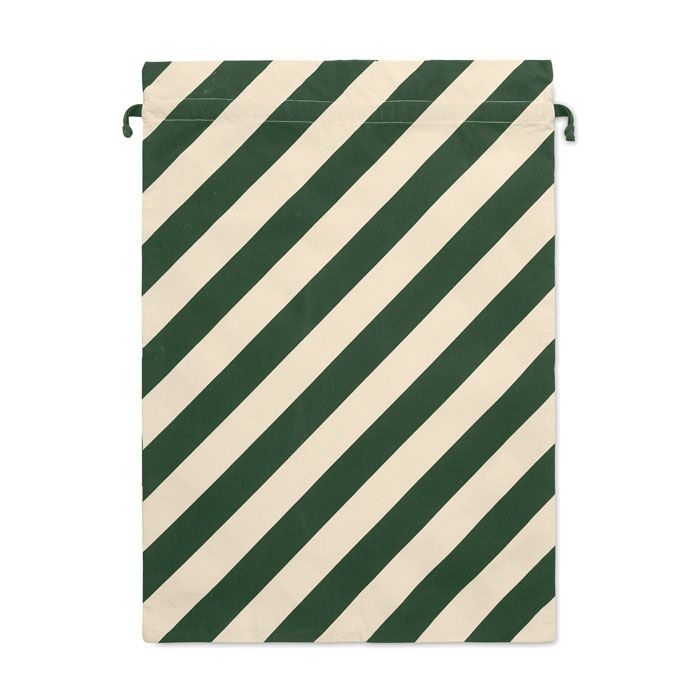 CX1567-09Laukku Beutel mit Kordelzug Xmas_ gruen