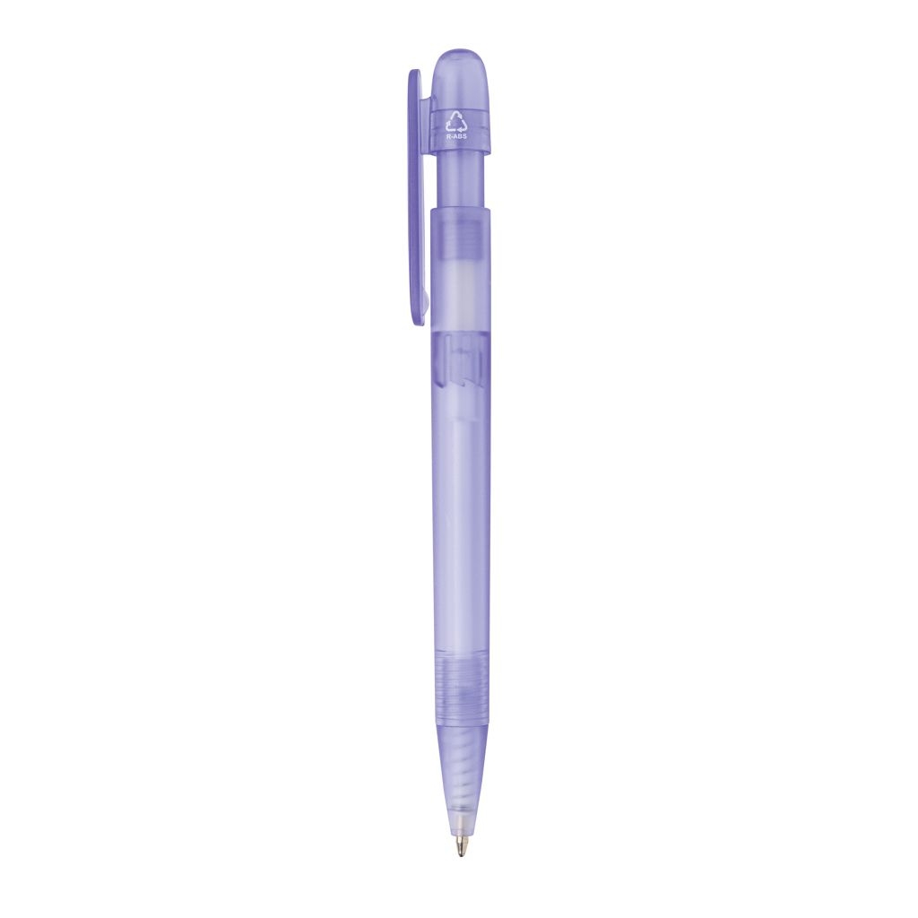 XDP611.26-30Devin transparenter Stift aus GRS zertifiziertem rABS_ lila