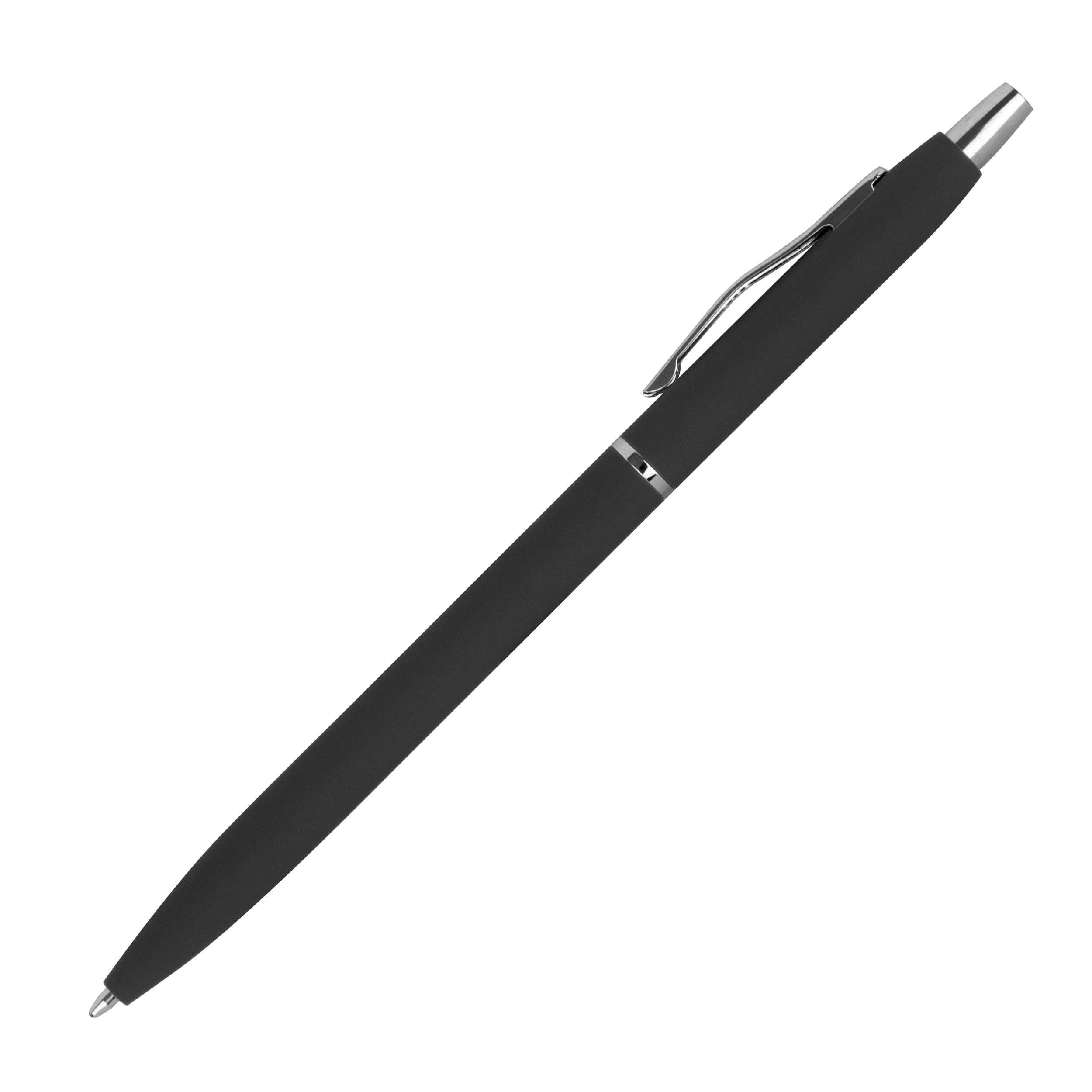 MA11747-03Kugelschreiber mit schwarzer Mine _ schwarz