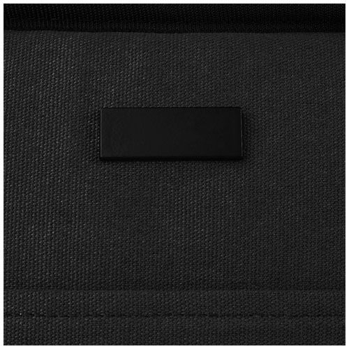 PF120679-4Joey GRS-recycelte Canvas Lunch Kuehltasche 6 L fuer 9 Dosen_ schwarz