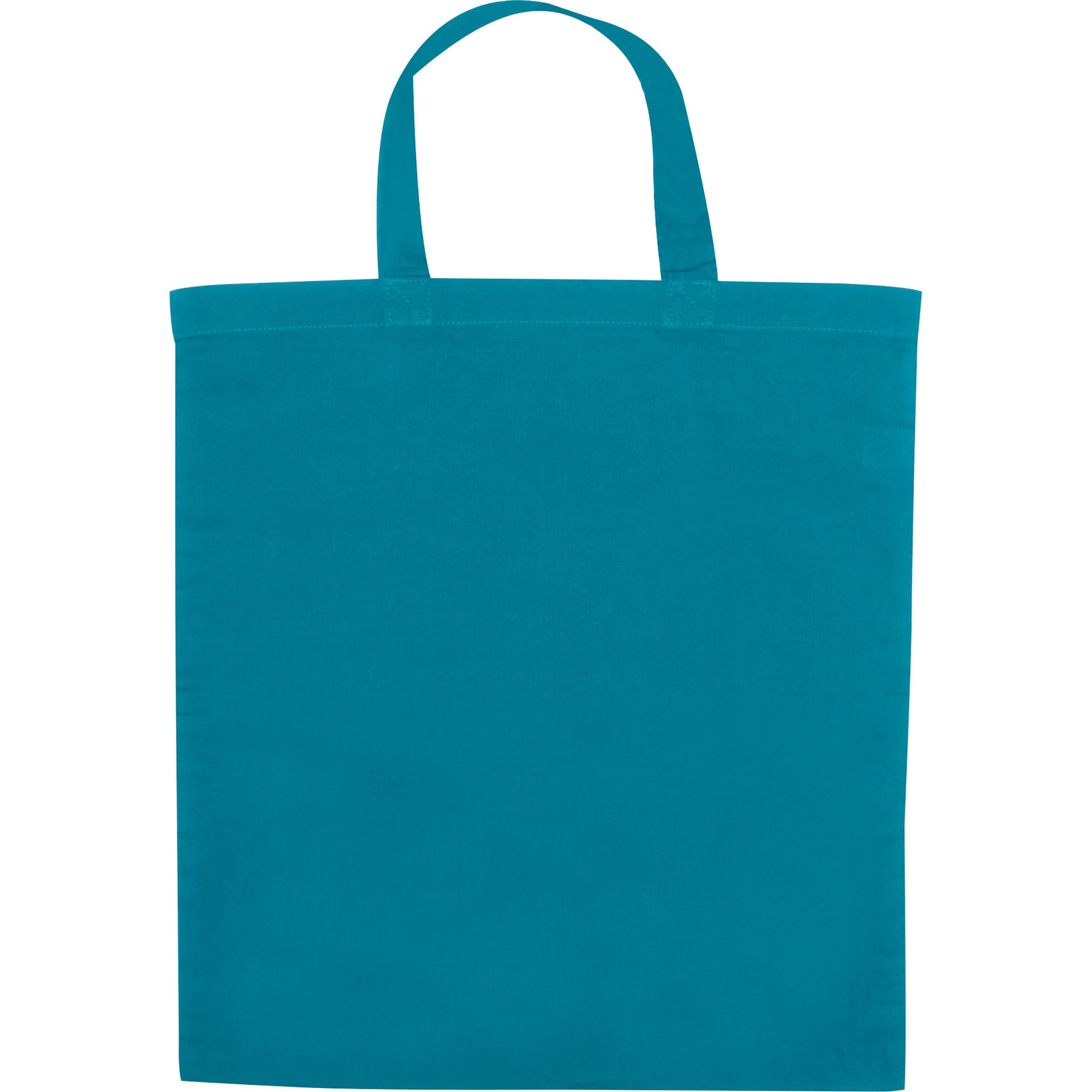 MA60680-14Baumwolltasche mit kurzen Henkeln MARSHALL_ tuerkis