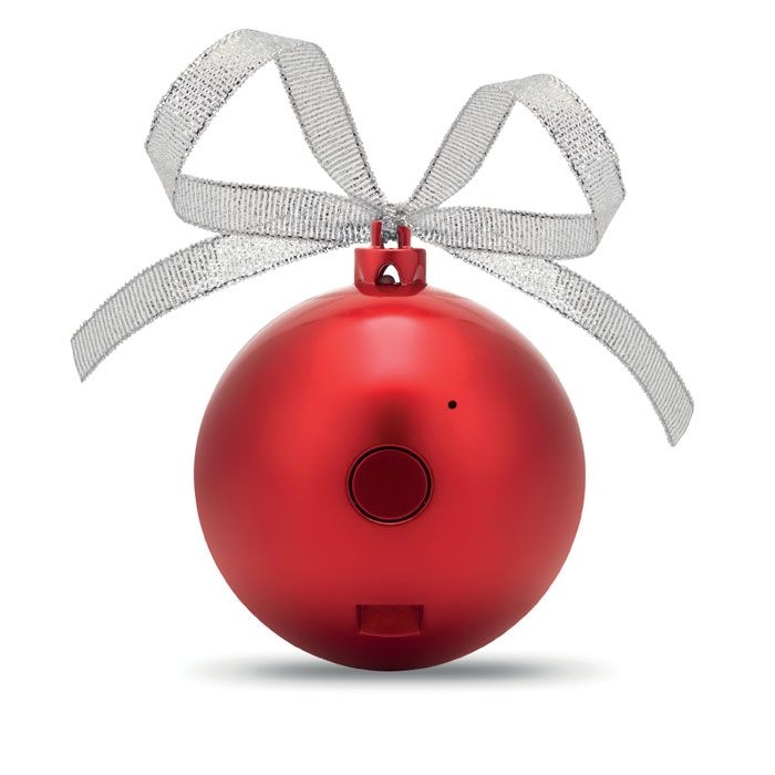 CX1449-05Jingle Ball Wireless Lautsprecher_ Rot