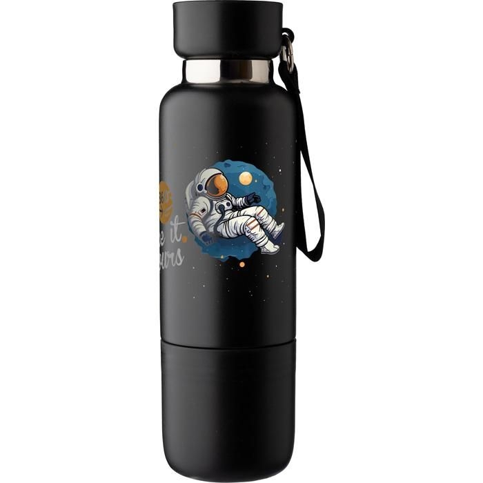 GI1103695-05Doppelwandige Flasche aus Edelstahl _500 ml_ Lieselotte_ blau