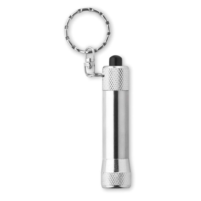 MO8622-14Arizo Schluesselring Mini-Leuchte_ Silber