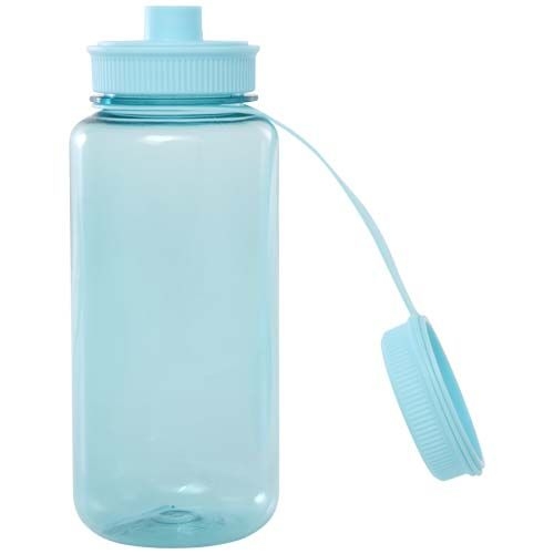 PF100837-3Ryder 900 ml RCS-zertifizierte RPET-Sportflasche mit Multifunktionsdeckel _ tuerkis