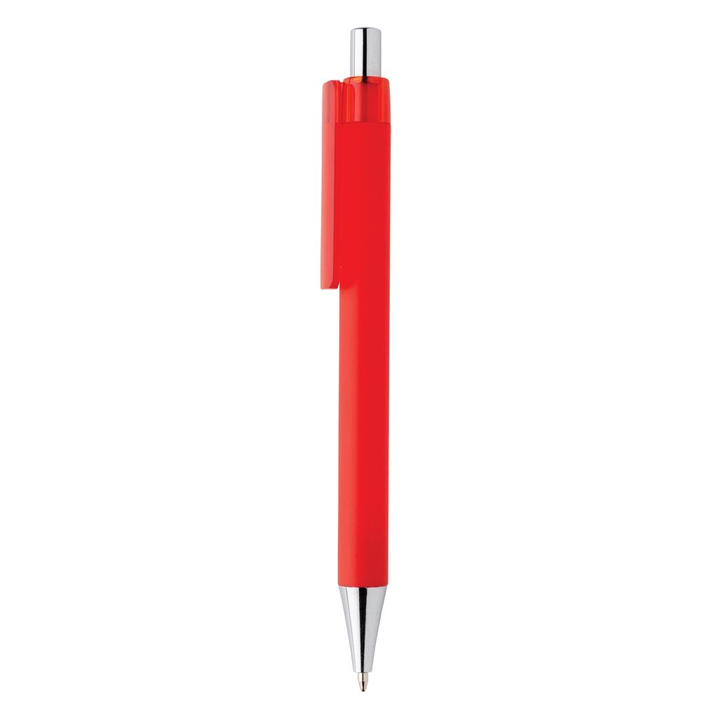 XDP610.70-4X8 Stift mit Smooth-Touch aus RCS recyceltem ABS_ rot