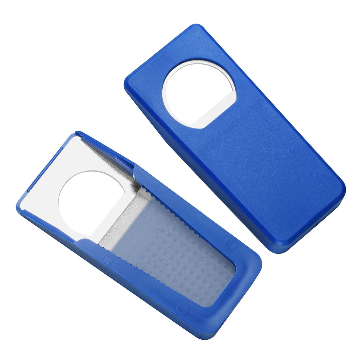 HE7104-3Flaschenoeffner mit Verschluss _Alpha_ blau HE7104-3Flaschenoeffner mit Verschluss _Alpha_ blau