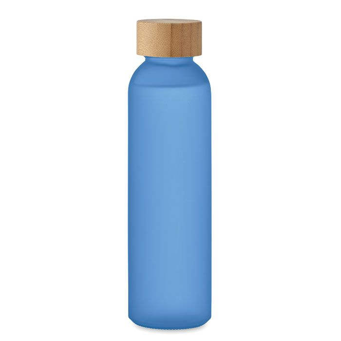 Abe Glasflasche 500 ml, transparent blau