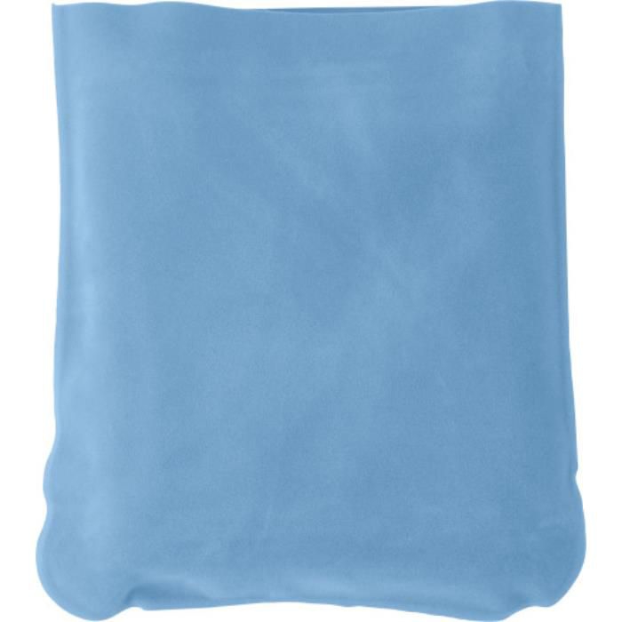 GI9651-18Aufblasbare Nackenstuetzeinklusive Huelle aus PVC Stanley_ Hellblau