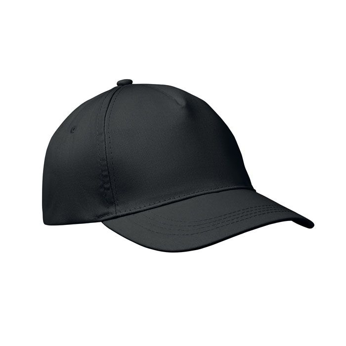 MO1447-03Buzz 5-Panel-Baseball-Cap_ schwarz