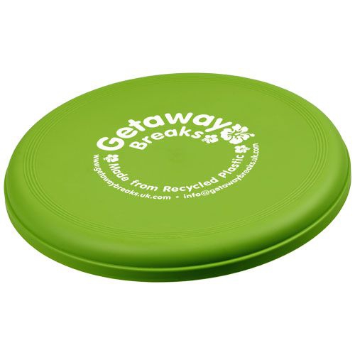 Orbit Frisbee aus recyceltem Kunststoff, limone