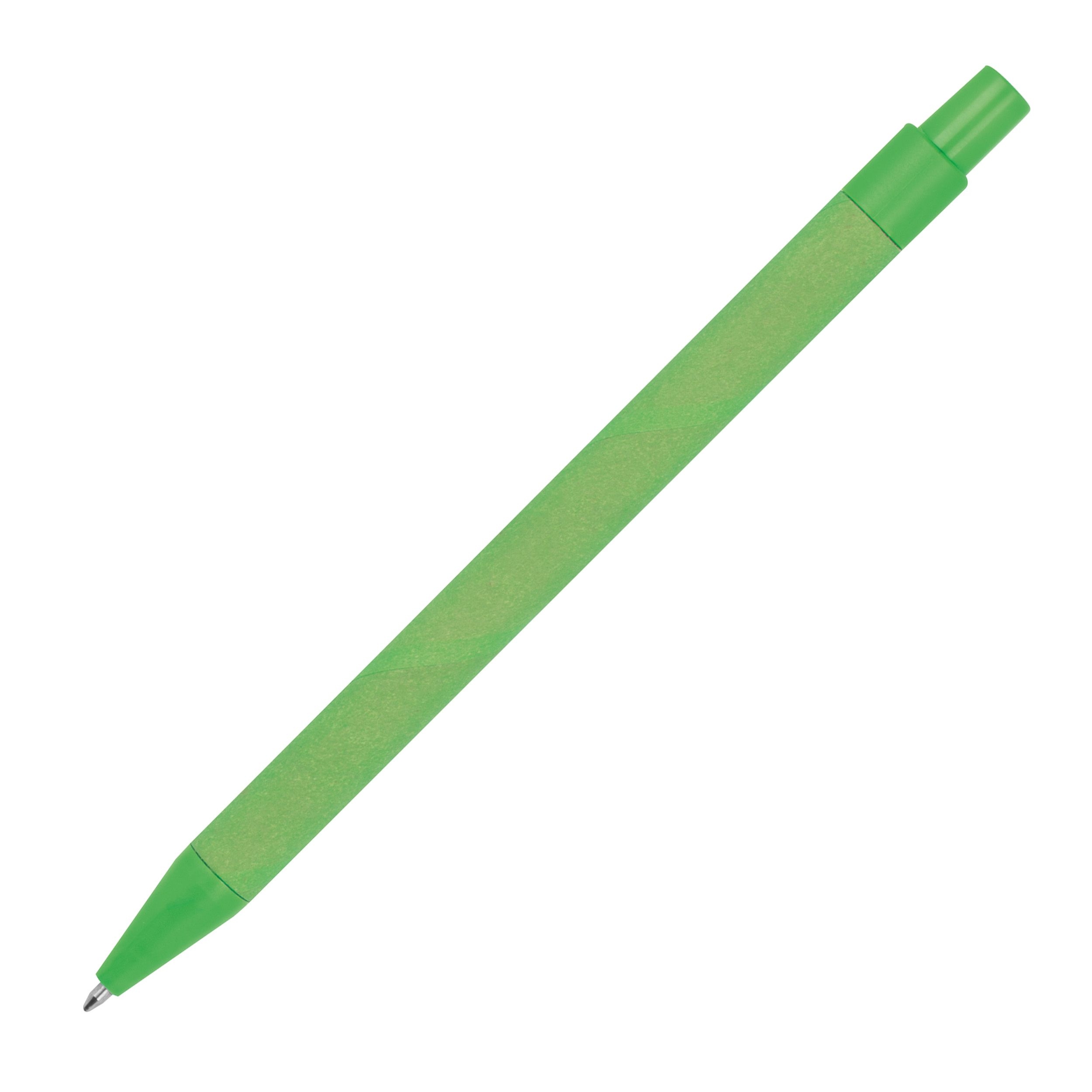 MA12565-09Kugelschreiber aus Papier und Mais_ gruen