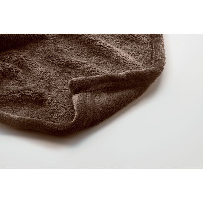 MO6804-41Logan RPET-Flanell Fleece-Decke_ dunkelbraun