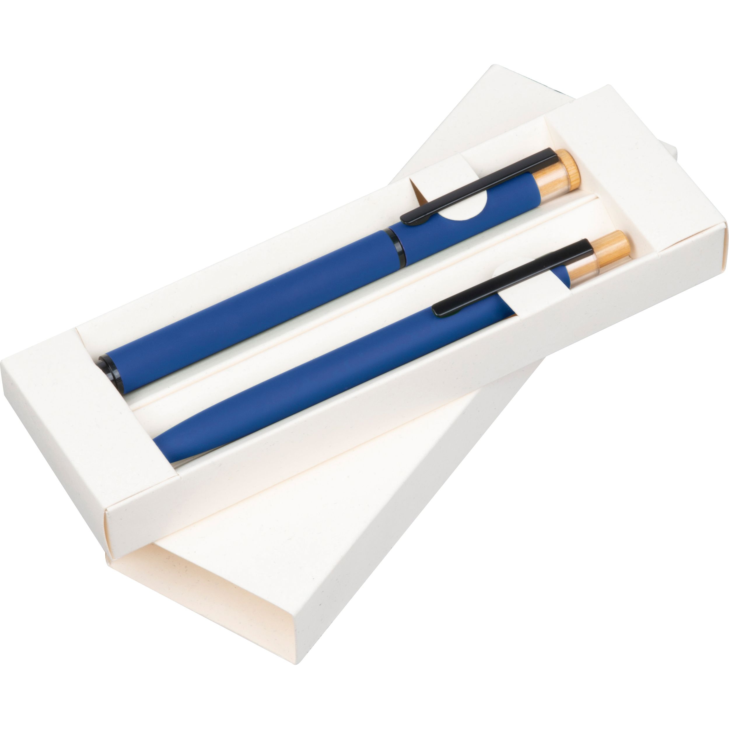MA14706Schreibset mit Kugelschreiber und Rollerball aus recyceltem Aluminium