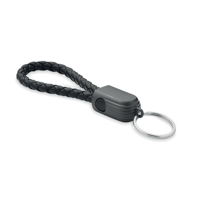 MO2647-03Fauleti Loop 60W Schluesselring-Ladekabel_ schwarz