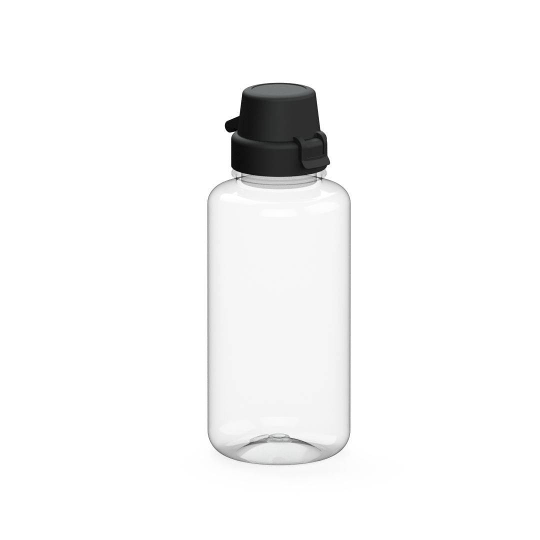 EL01265-2Trinkflasche _School_ 700 ml_ transparent_ schwarz