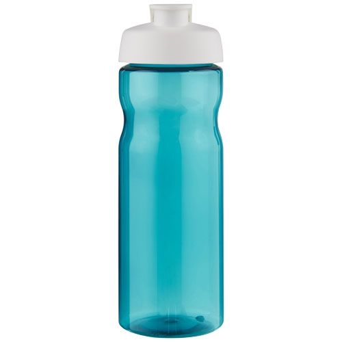 PF210045-25H2O Active® Base 650 ml Sportflasche mit Klappdeckel_ aquablau_weiss