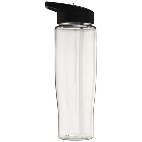 PF210044-1H2O Active® Tempo 700 ml Sportflasche mit Ausgussdeckel_ transparent_schwarz