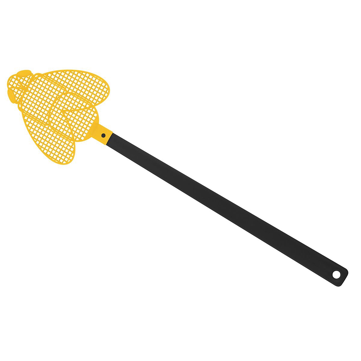 Fliegenklatsche "Brummi", schwarz, gelb