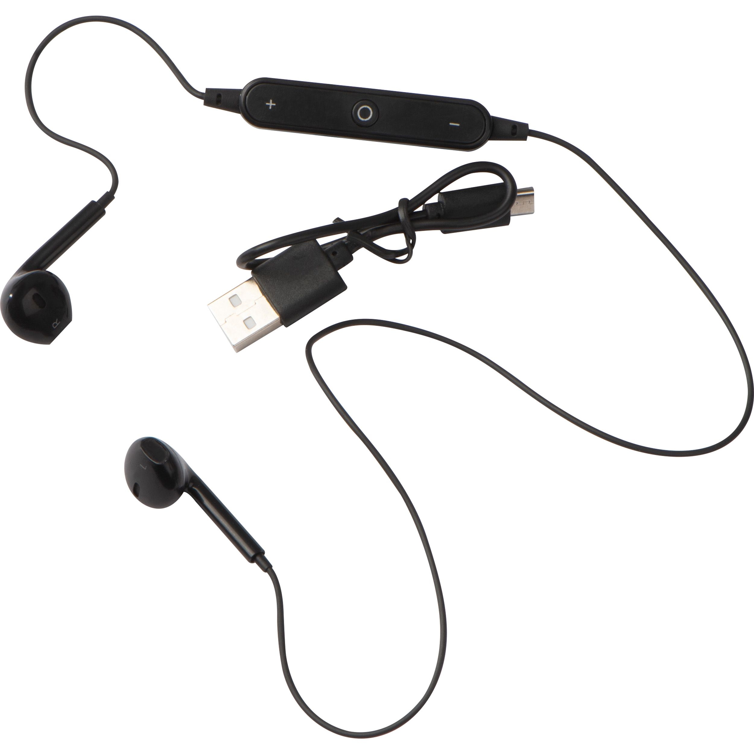 MA30822-03Bluetooth Kopfhoerer mit Lautstaerkeregulierung ISAAC_ schwarz