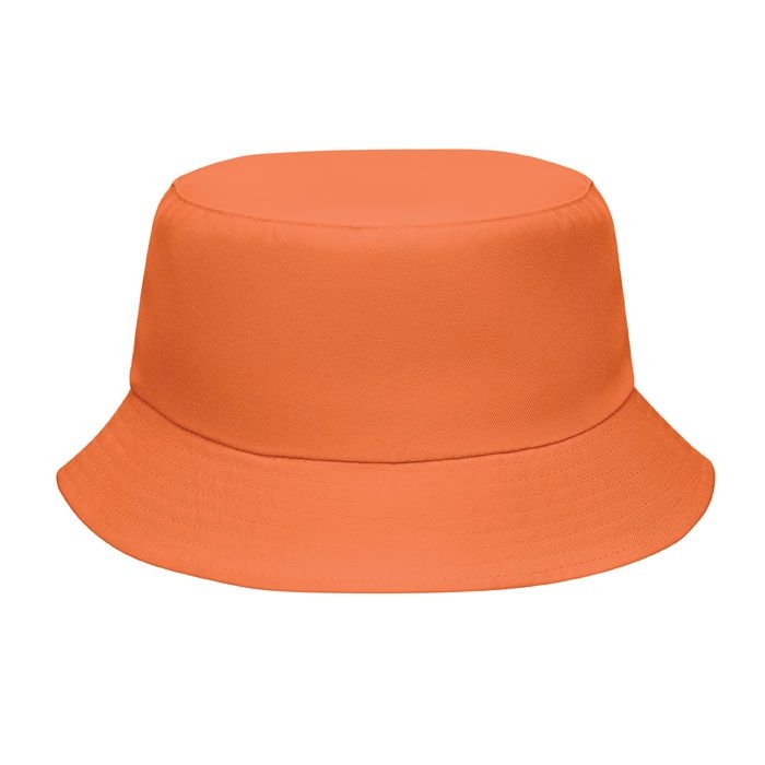 MO2437-10Emmer Bucket hat polyester 150g_m²_ orange