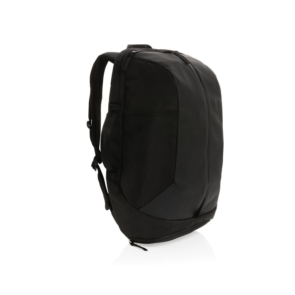 XDP762_77-1Swiss Peak AWARE™ RPET 15.6_ Work _ Gym Rucksack_ schwarz