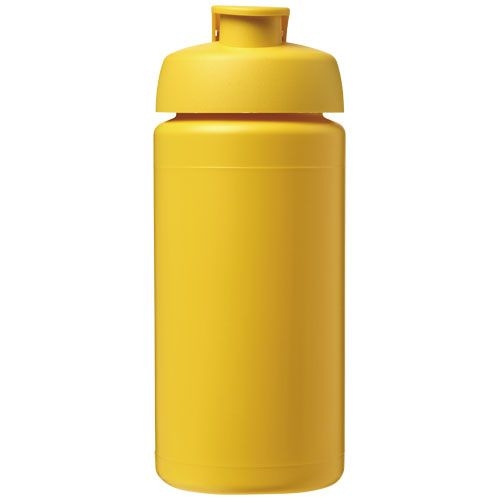 PF210072-22Baseline® Plus grip 500 ml Sportflasche mit Klappdeckel_ gelb