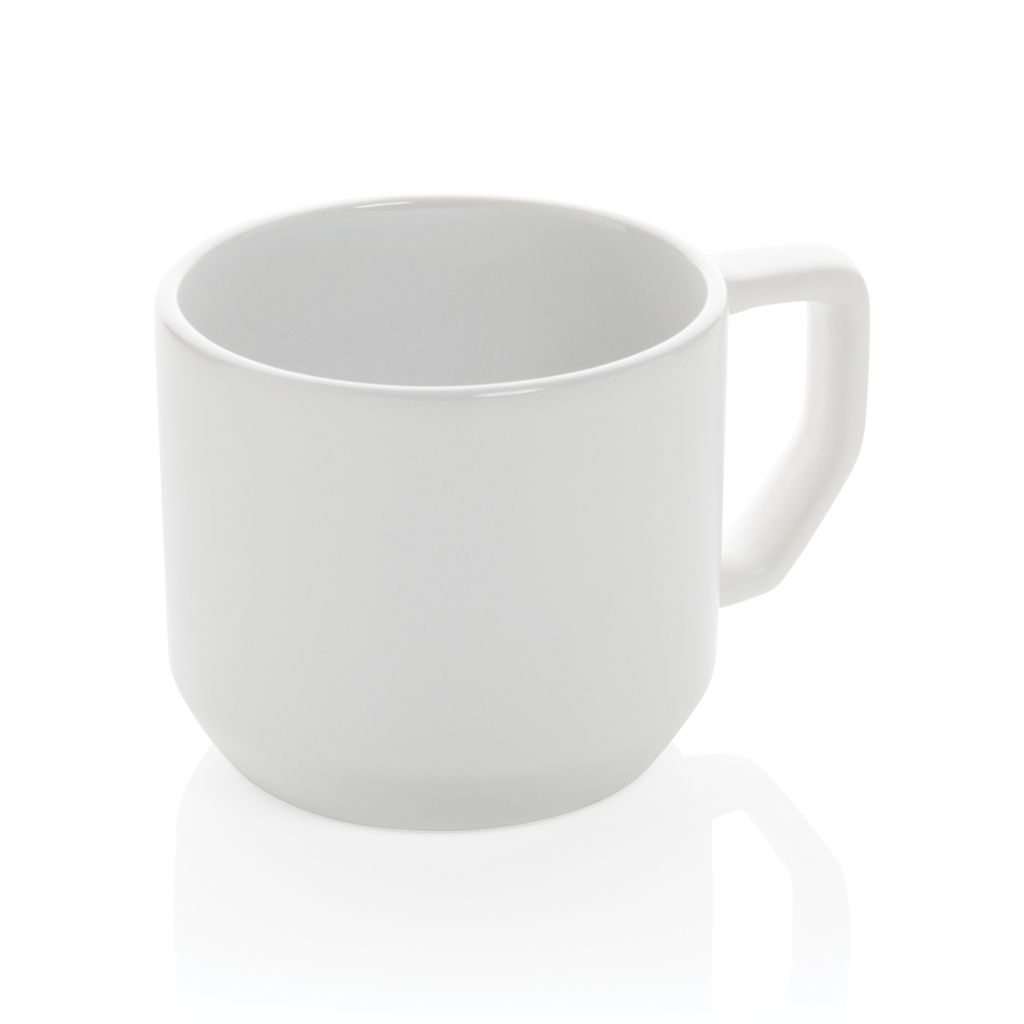 XDP434.04-3Moderne Keramiktasse_ 350ml_ weiss