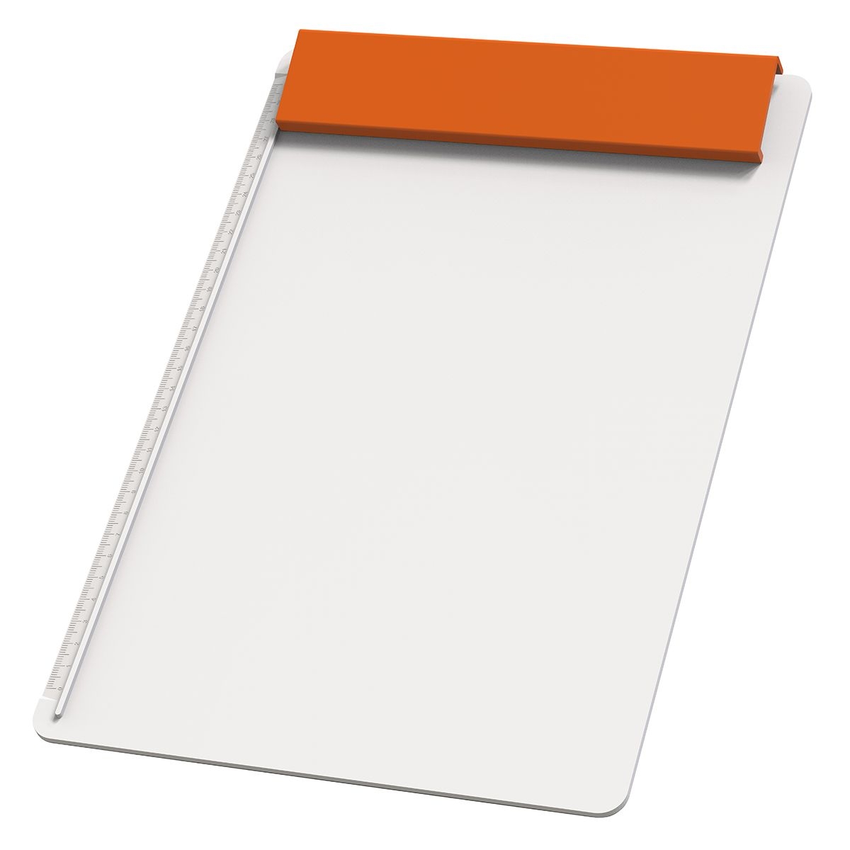 HE7165-0-5Klemmbrett DIN A4 _Alpha_ weiss_ orange HE7165-0-5Klemmbrett DIN A4 _Alpha_ weiss_ orange