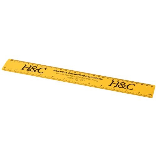 PF210535-7Renzo 30 cm Kunststofflineal_ gelb