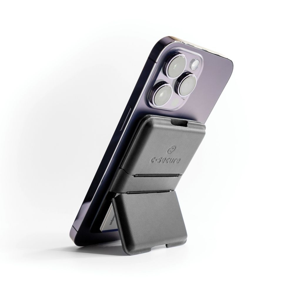 XDP820.99-01C-Secure MagSafe Phone-Wallet_ schwarz