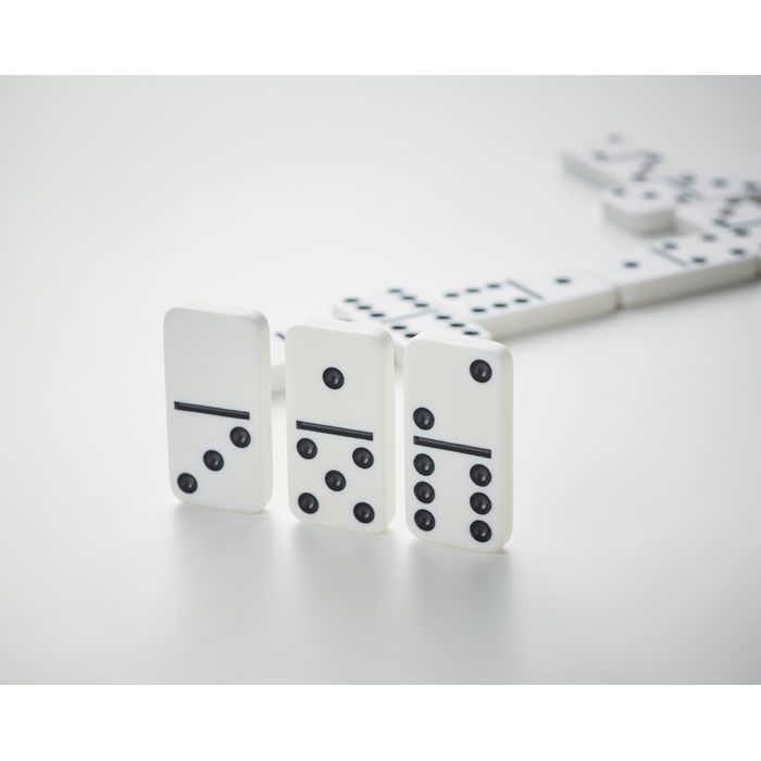 Domino Domino-Spiel, schwarz