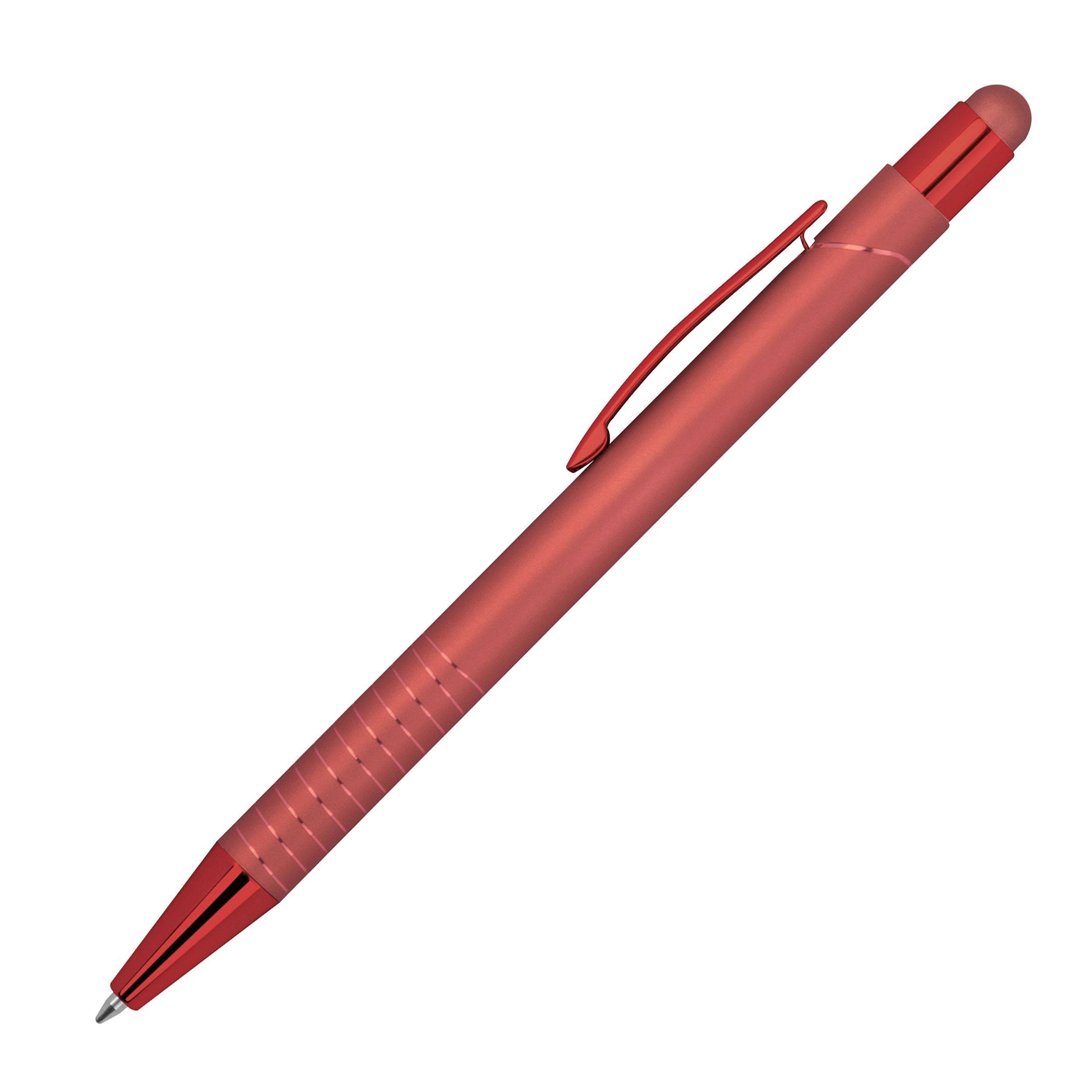 MA15413-05Kugelschreiber mit Touch Pen ANGELO_ rot