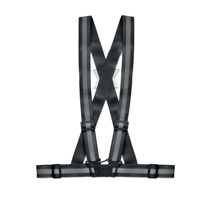 MO6445-03Allvisible Reflektierende Guertelweste_ schwarz