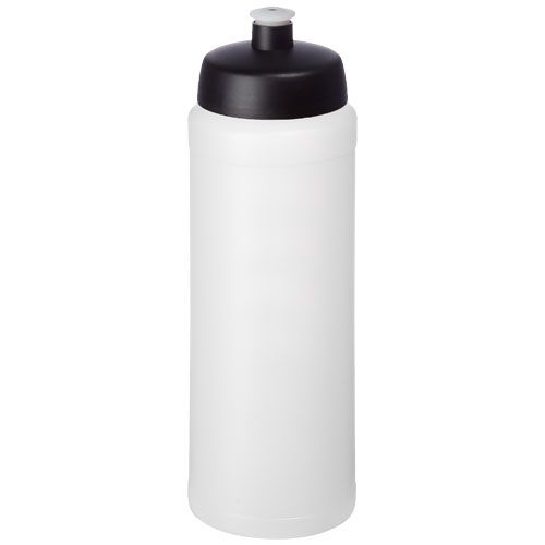 PF210689-16Baseline® Plus grip 750 ml Sportflasche mit Sportdeckel_ transparent_schwarz PF210689-16Baseline® Plus grip 750 ml Sportflasche mit Sportdeckel_ transparent_schwarz