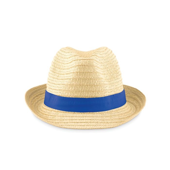 MO9341-37Boogie Natur Strohhut_ Koenigsblau MO9341-37Boogie Natur Strohhut_ Koenigsblau