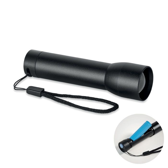 MO2991-03Lumezo Wiederaufladbare Taschenlampe_ schwarz