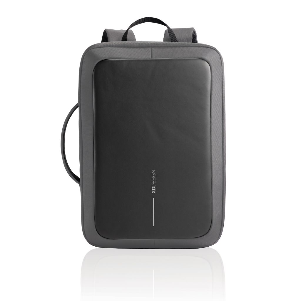 XDP705_92-2Bobby Bizz 2.0 Anti-Diebstahl Rucksack _ Aktentasche_ grau
