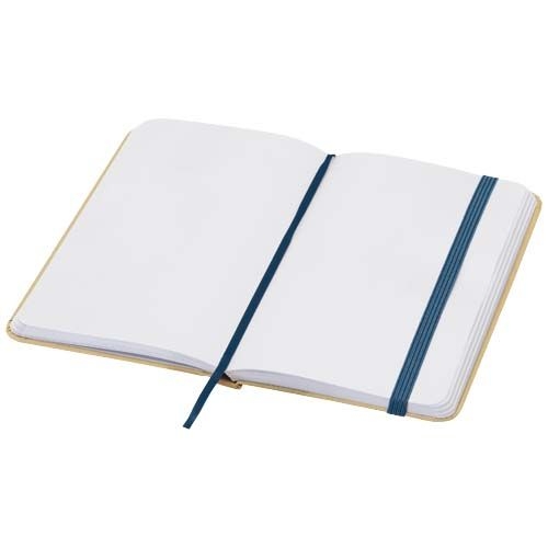 PF106022-3Reed A6 Hardcover Notizbuch_ blanko_ aus recyceltem Material_ Ozeanblau