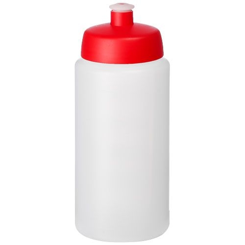 PF210687-19Baseline® Plus grip 500 ml Sportflasche mit Sportdeckel_ transparent_rot PF210687-19Baseline® Plus grip 500 ml Sportflasche mit Sportdeckel_ transparent_rot