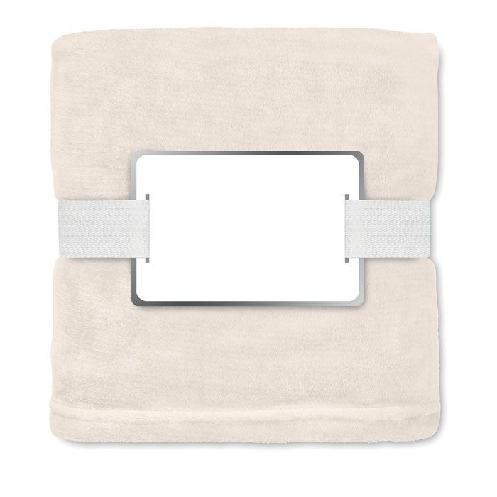 MO6804-13Logan RPET-Flanell Fleece-Decke_ Beige