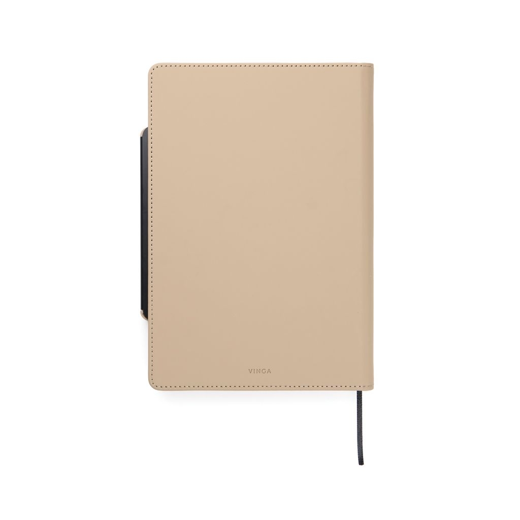 XDV77311-19VINGA Baltimore RCS 4-in-1 nachfuellbares Notizbuch_ greige